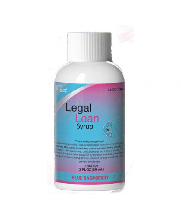 Legal Lean 2oz Syrup Bottle