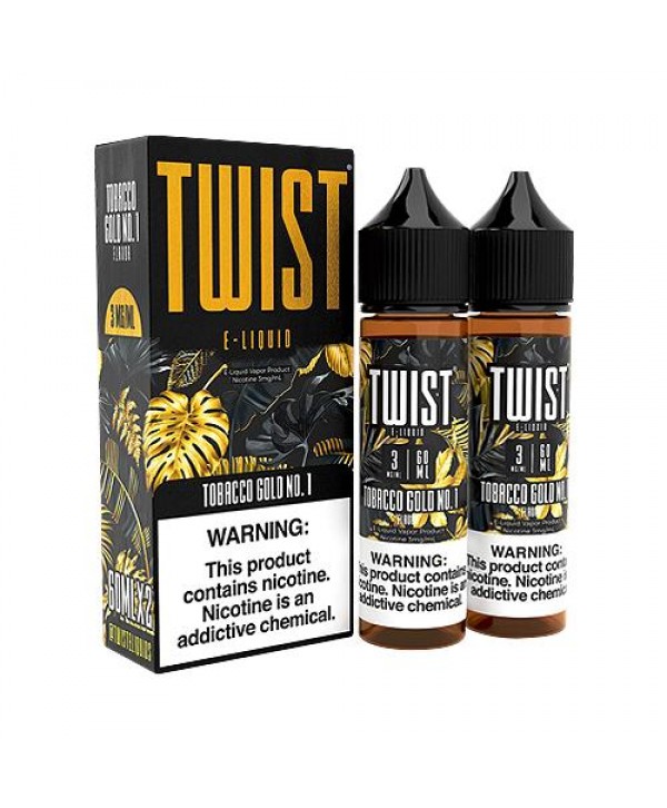 Tobacco Gold No. 1 2x60ml Vape Juice - TWIST