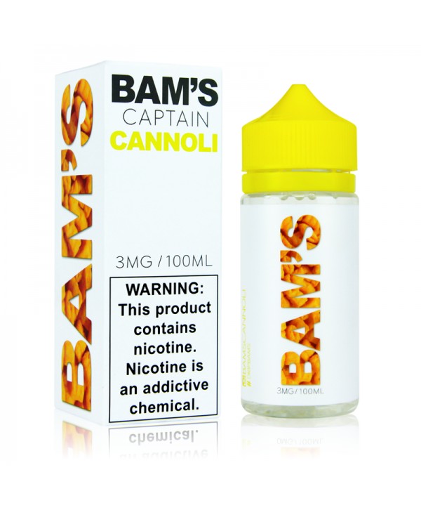 Bam's Captain Cannoli 100ml Vape Juice