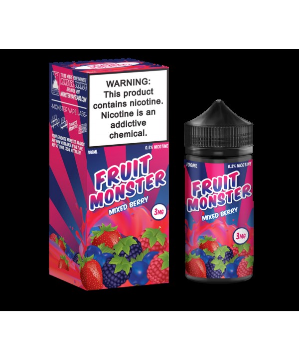 Fruit Monster Mixed Berry 100ml Vape Juice