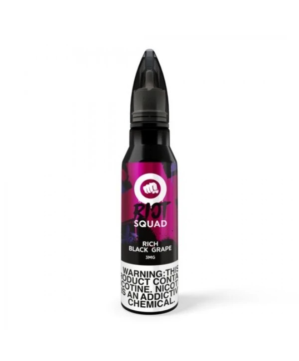 Riot Squad Rich Black Grape 60ml Vape Juice