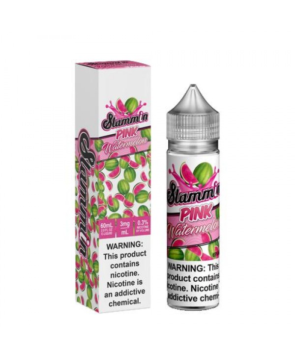 Slammin Pink Watermelon 60ml Vape Juice