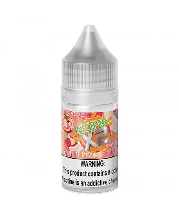 Noms X2 White Peach Raspberry 30ml Nic Salt Vape Juice