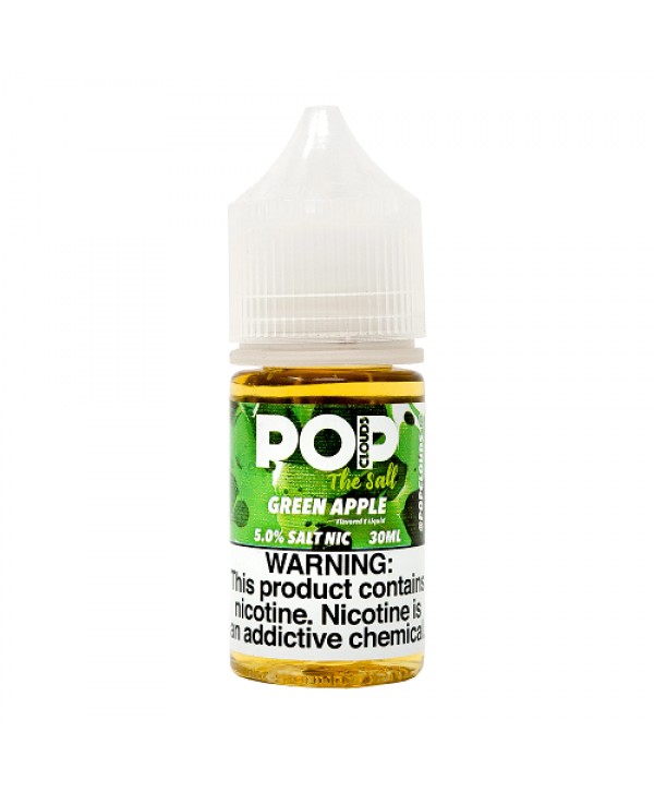 Pop Clouds Green Apple 30ml Nic Salt Vape Juice