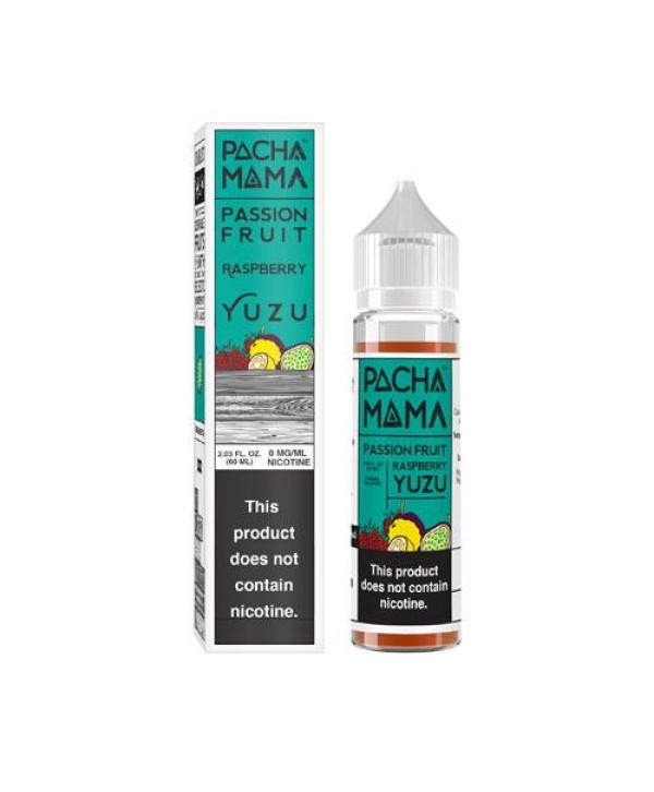 Pachamama Passion Fruit Raspberry Yuzu 60ml Vape Juice