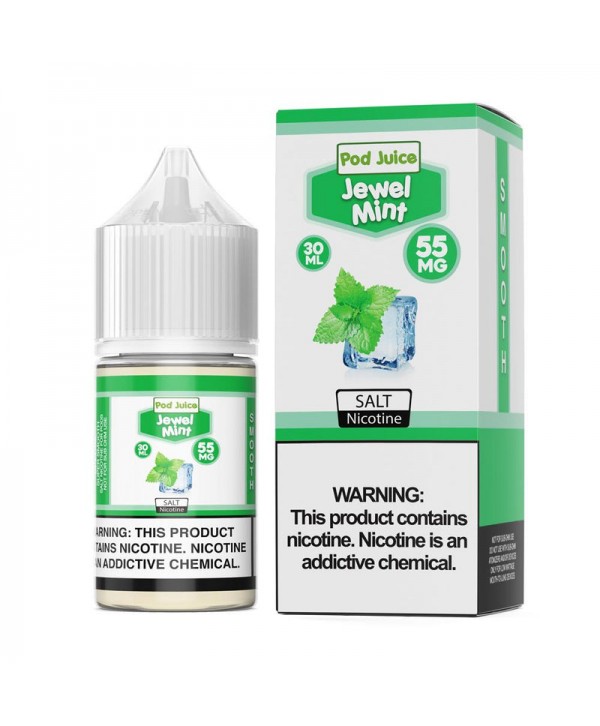 Pod Juice Jewel Mint 30ml Nic Salt Vape Juice