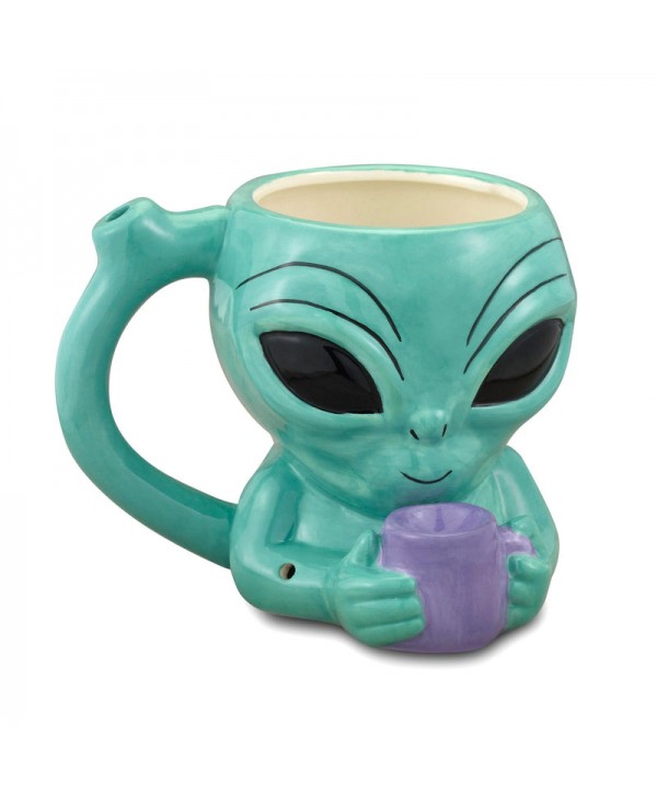 Novelty Wake n Bake Coffee Mug Pipe