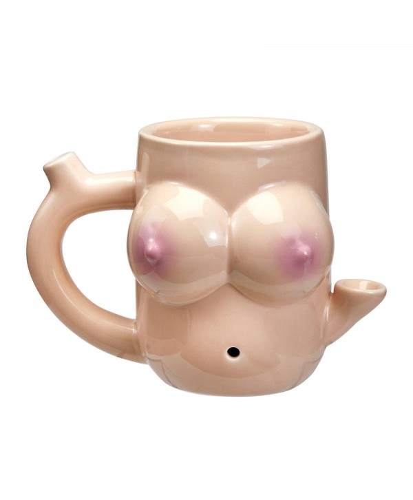 Novelty Wake n Bake Coffee Mug Pipe