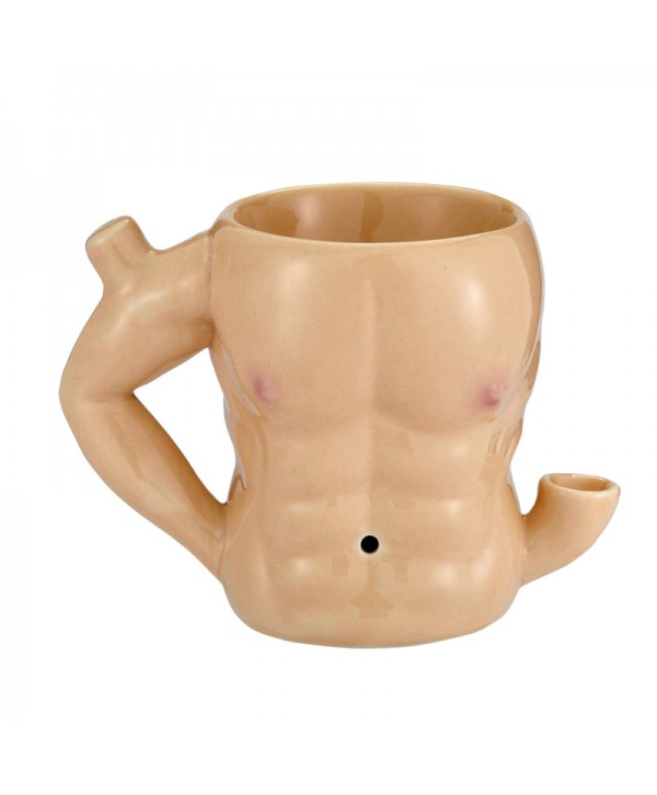 Novelty Wake n Bake Coffee Mug Pipe