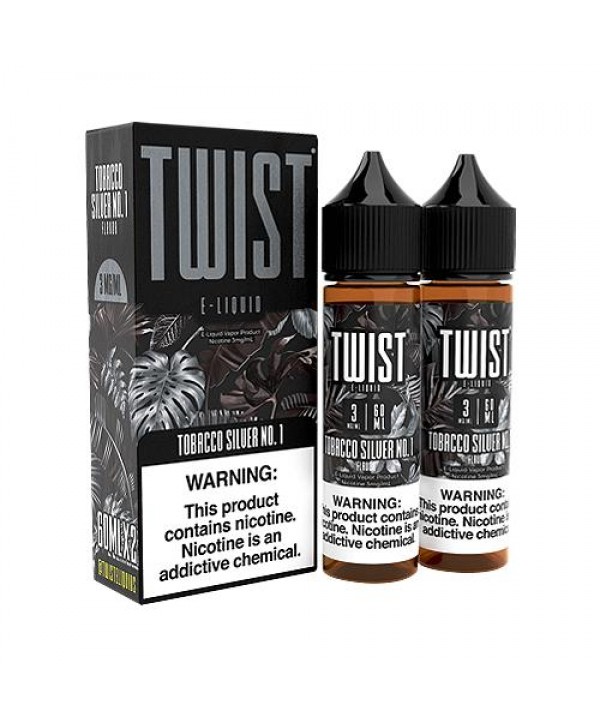 Tobacco Silver No. 1 2x60ml Vape Juice - TWIST