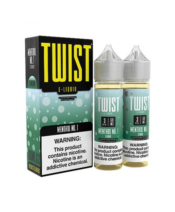 Menthol No. 1 2x60ml Vape Juice - TWIST