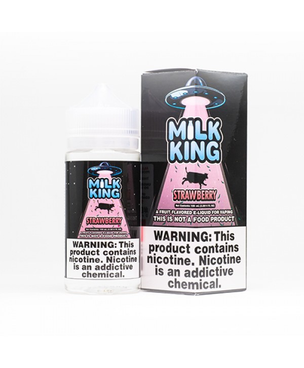 Milk King Strawberry Milk 100ml Vape Juice