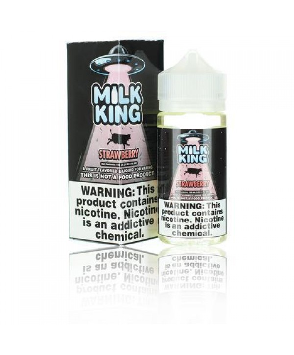 Milk King Strawberry Milk 100ml Vape Juice