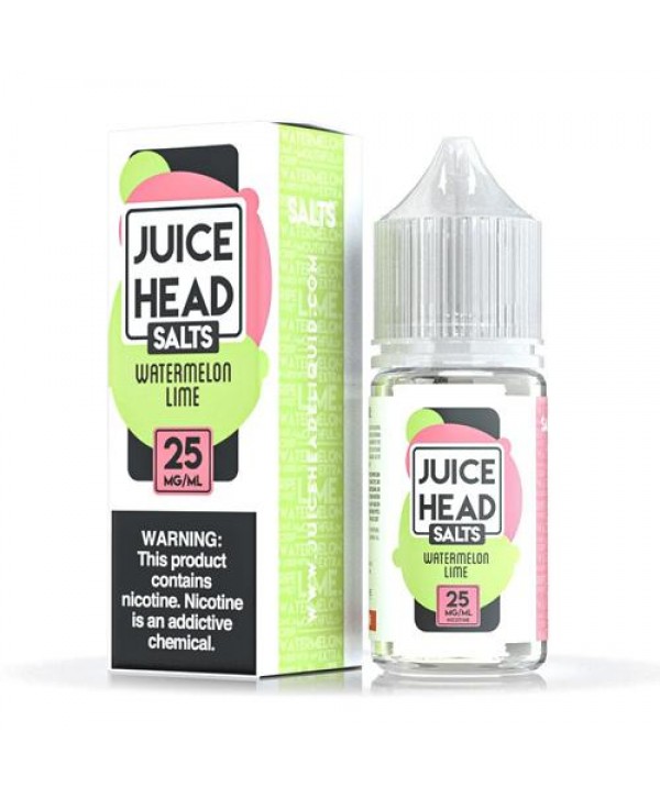 Juice Head Salts Watermelon Lime 30ml Nic Salt Vape Juice