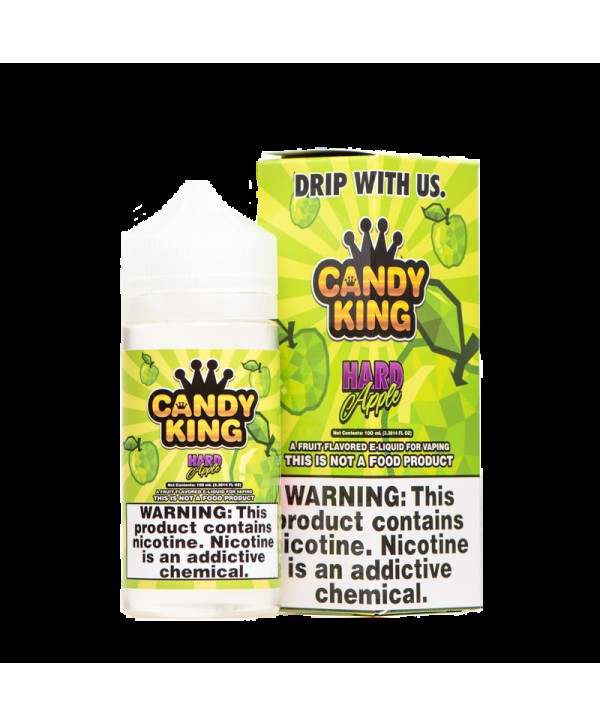 Candy King Hard Apple 100ml Vape Juice