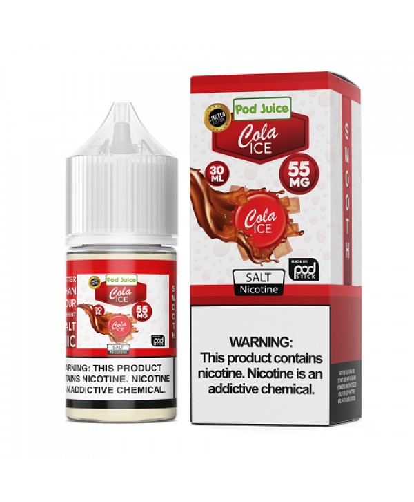 Pod Juice Cola Ice 30ml Nic Salt Vape Juice