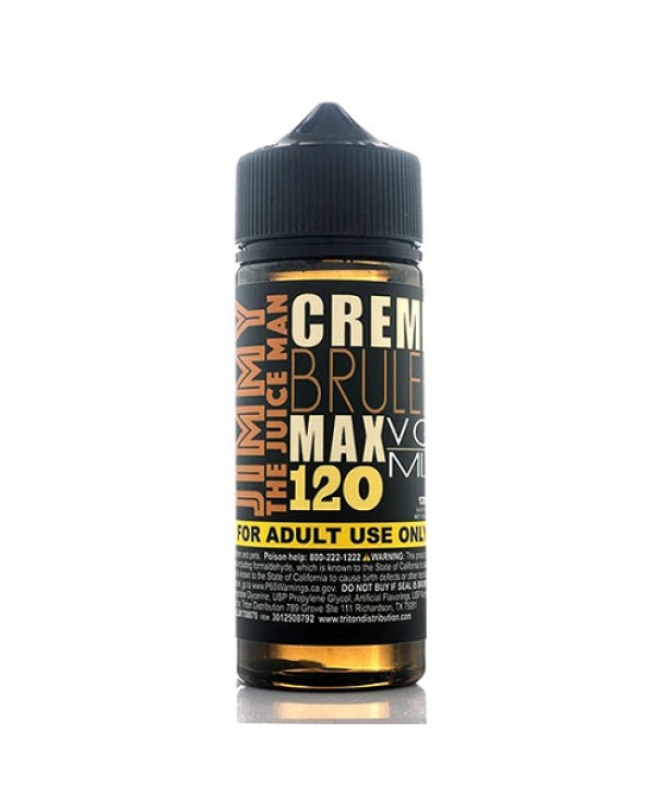 Jimmy the Juice Man Creme Brulee 120ml Vape Juice