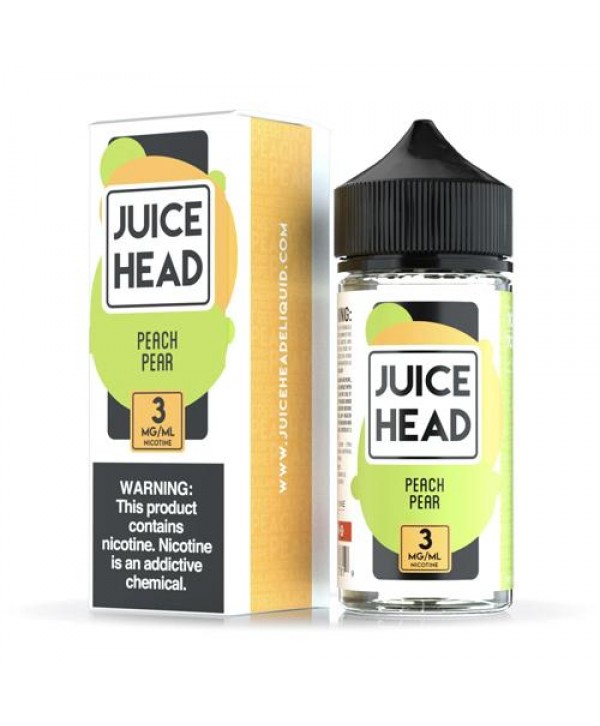 Juice Head Peach Pear 100ml Vape Juice