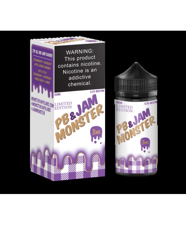 Jam Monster PB & J 100ml Vape Juice