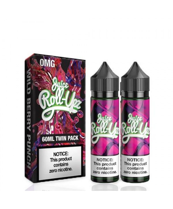 Juice Roll Upz Twin Pack Wild Berry Punch 2x 60ml Vape Juice