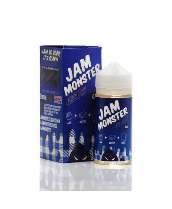 Jam Monster BLUEBERRY Vape Juice 100ml