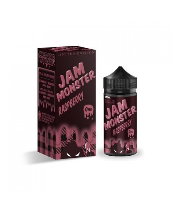 Jam Monster Limited Edition Raspberry 100ml Vape Juice