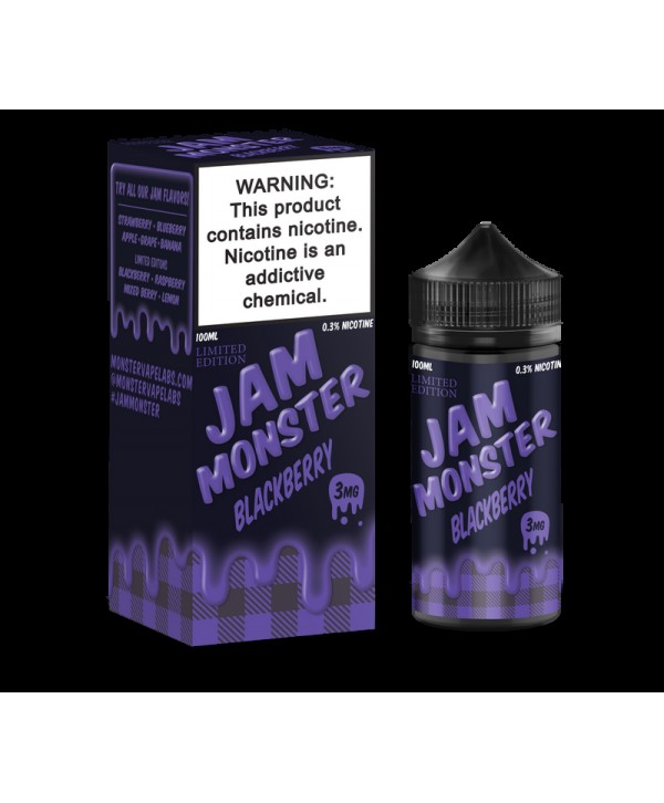 Jam Monster BLACKBERRY Vape Juice 100ml