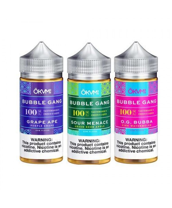 Okami Bubble Gang Collection 100ml Vape Juice