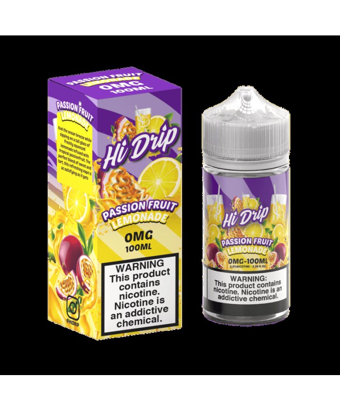 Hi-Drip Passionfruit Lemonade 100ml Vape Juice | New